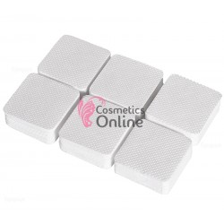 Dischete servetele pentru unghii sau gene din TNT DSC001 - 250 bucati Albe cu perforatii